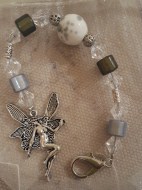 Fairy Silver Grey Scissorfob